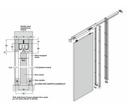 Pocket Hideaway Sliding Door System