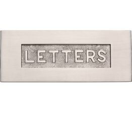 Marcus Embossed Letter Box Plate