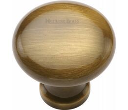 Marcus Mushroom Brass Cabinet Knob