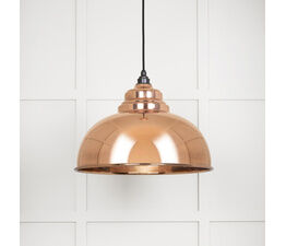 From the Anvil Harborne Smooth Copper Pendant
