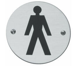 Male Toilet Symbol 76mm