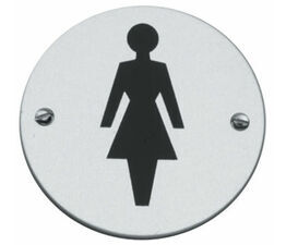 Female Toilet Symbol 76mm