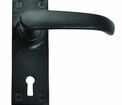 Cardea Ironmongery Black Lever Door Handle additional 1