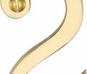 Marcus 51mm Brass Face Fix Door Numeral (0-9) additional 79