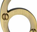Marcus 51mm Brass Face Fix Door Numeral (0-9) additional 13