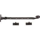 Marcus Monkey Tail Tudor Black Iron Casement Window Stay