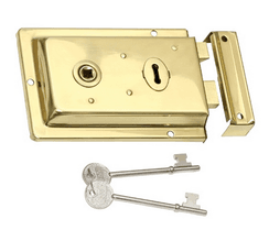 Pressed Metal Rim Lock