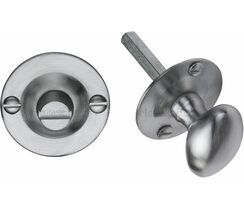 Marcus Bathroom Turn & Release with Oval Knob