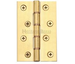 Marcus Brass Hinge with Phosphor Washers Heavy