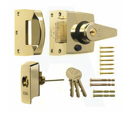 Double Locking Night Latch British Standard (BS3621)