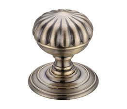 Fulton &amp; Bray Concealed Fix Flower Mortice Knob