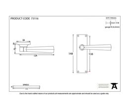 From the Anvil Straight Lever