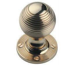 Lansdown Large Reeded Ball Mortice Knob