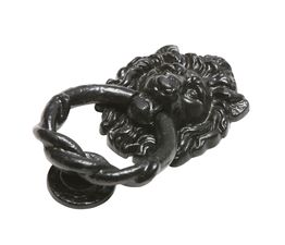 Kirkpatrick Lions Head Twisted Door Knocker