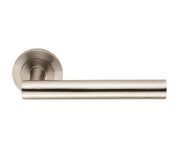 Philadelphia Stainless Steel Lever on Round Rose