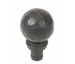 From The Anvil Beaten Ball Curtain Finials