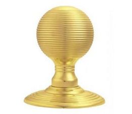 Delamain Reeded Ball Mortice Knob