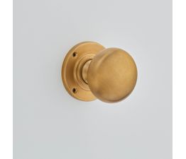 Croft Bun Rim Door Knob
