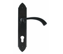 From the Anvil Gothic Curved Espagnolette Lever Handle