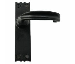 Cardea Black Iron Classic Lever Door Handle
