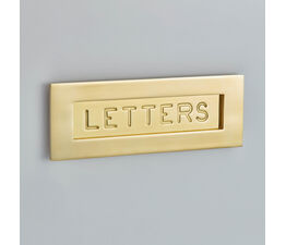 Croft Engraved Letter Plate