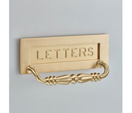 Croft Engraved Letter Plate with Handle