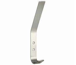 Flat Profile Hat and Coat Hook Stainless Steel