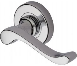 Marcus Bedford Lever Handle on Round Rose