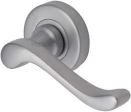 Marcus Bedford Lever Handle on Round Rose