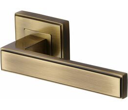 Marcus Linear Lever Handle on Square Rose