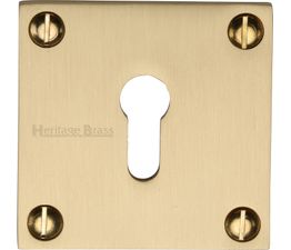 Marcus Flat Square Keyhole Escutcheon