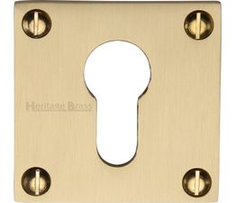 Marcus Flat Square Euro Escutcheon