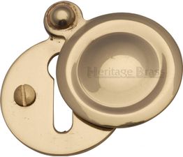 Marcus Round Covered Key Escutcheon