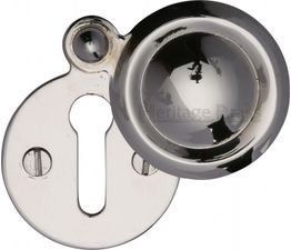 Marcus Round Covered Key Escutcheon