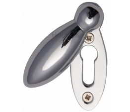 Marcus Oval Covered Key Escutcheon