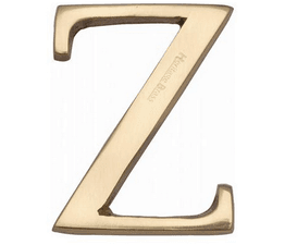 Marcus Concealed Fixing Brass Alphabet Door Letters (A-Z)