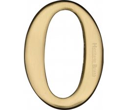 Marcus Adhesive Brass Door Numerals (0-9)