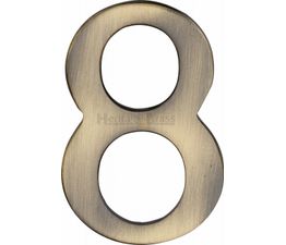 Marcus Adhesive Brass Door Numerals (0-9)