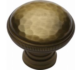 Marcus Hand Beaten Cabinet Knob