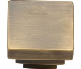 Marcus Square Stepped Cabinet Knob