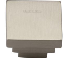 Marcus Square Stepped Cabinet Knob