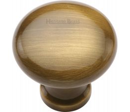 Marcus Mushroom Brass Cabinet Knob