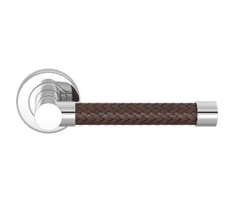 Turnstyle Designs Woven Barrel Recess Leather Lever