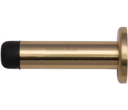 Marcus Cylinder Wall Mounted Door Stop with Rose