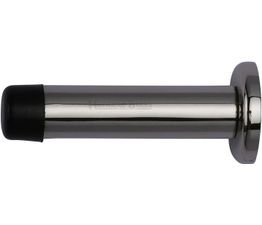 Marcus Cylinder Wall Mounted Door Stop with Rose