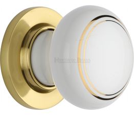 Marcus Gold Line Porcelain Knob