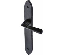 Marcus Grafton Black Iron Rustic Lever Handles