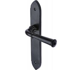 Marcus Hadley Black Iron Rustic Lever Handles