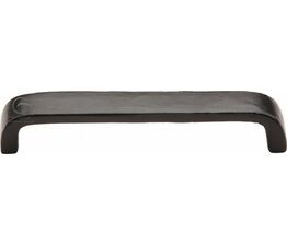 Marcus D Shaped Black Iron Rustic Cabinet Pull