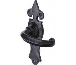 Marcus Wroxeter Tudor Black Iron Lever Handle